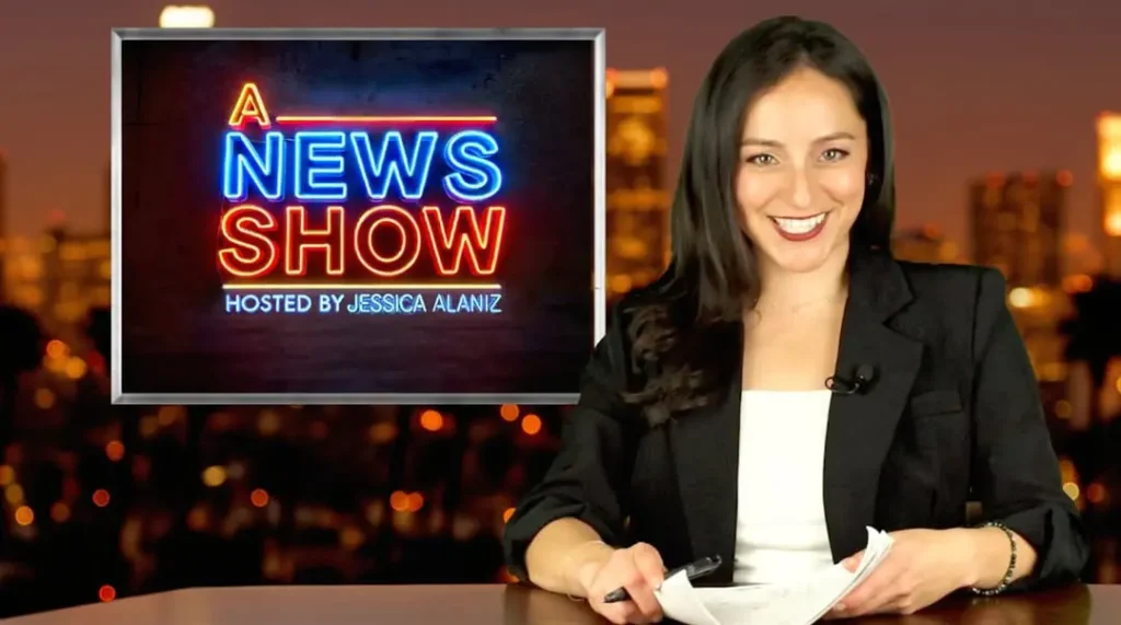 Host Jessica Alaniz